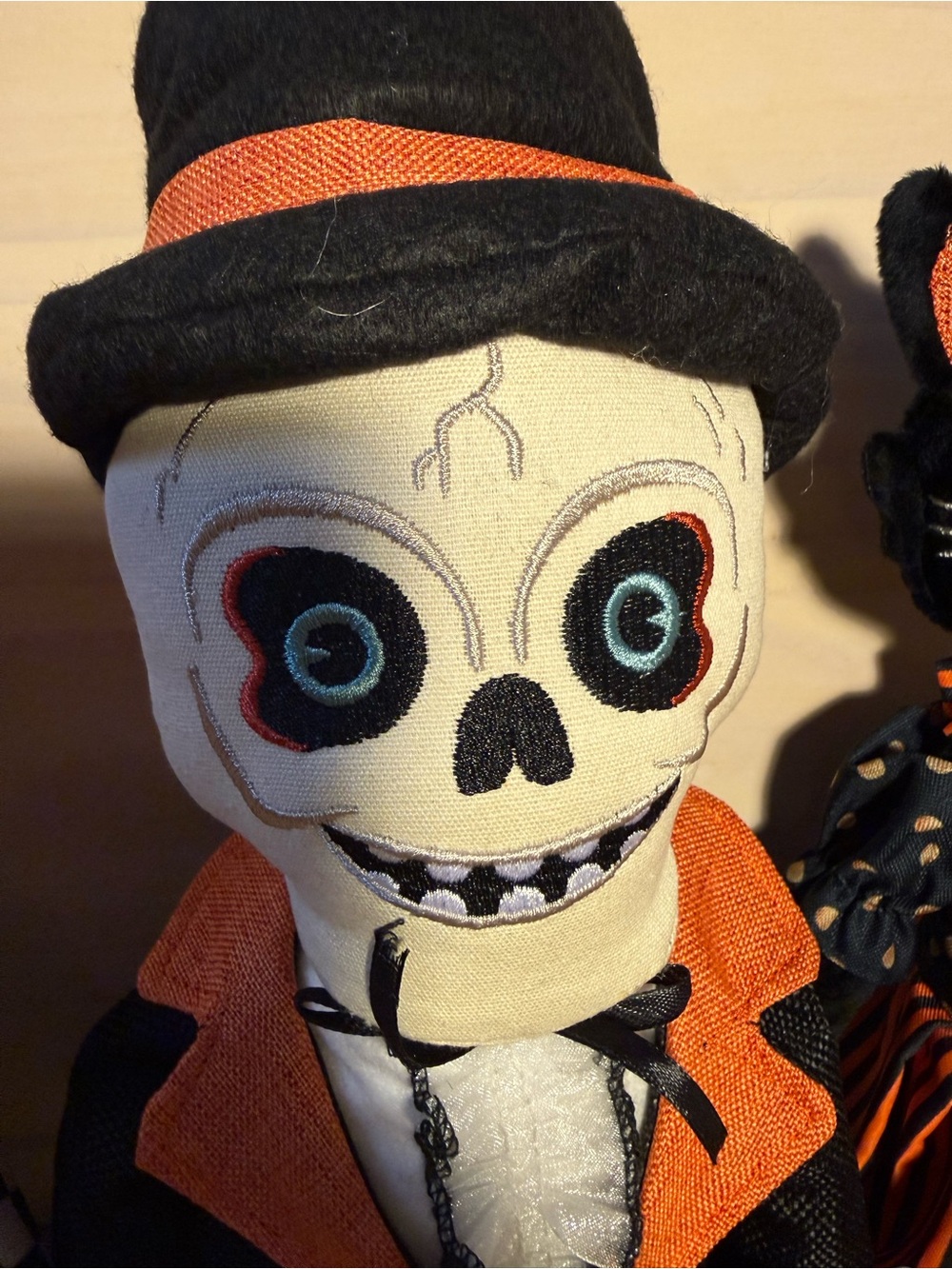 22" Retro Skelleton Halloween 
Tabletop Décor by Ashland Vintage Spirits